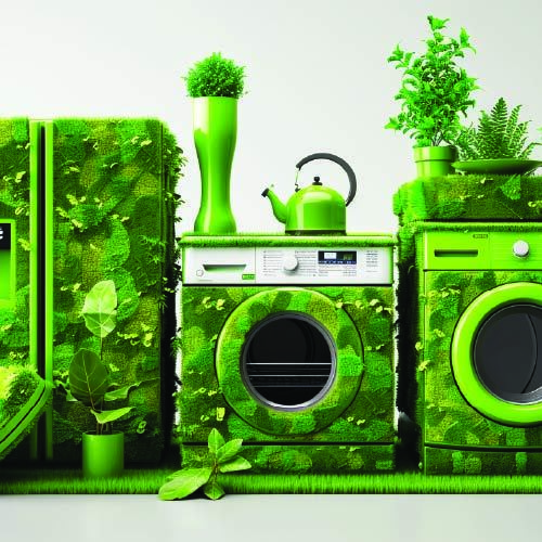 We repair and fix appliance which is good for the environment