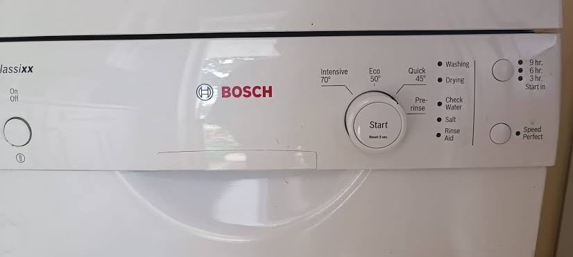Bosch dishwasher error